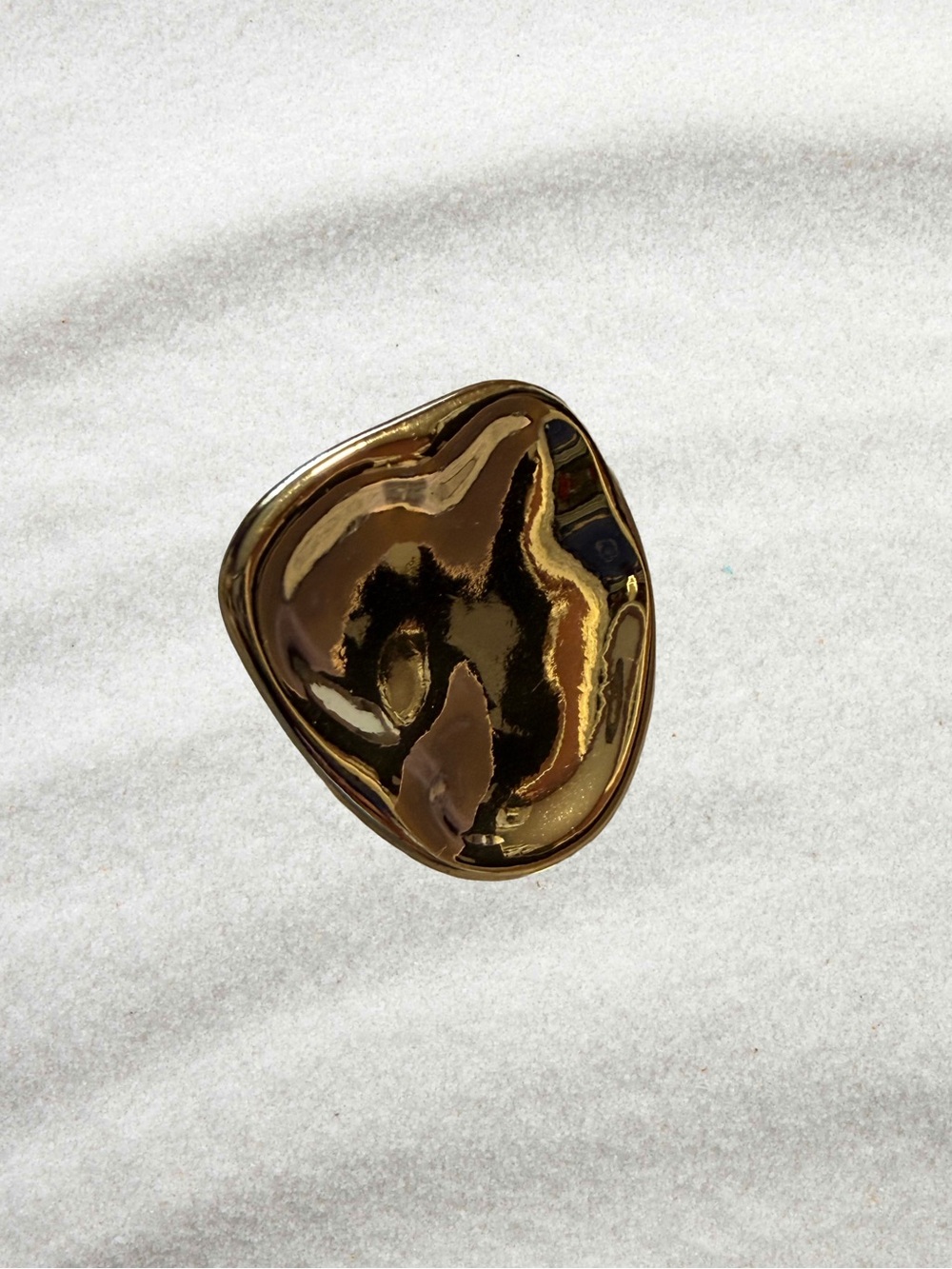 Chunky Gold Statement Ring